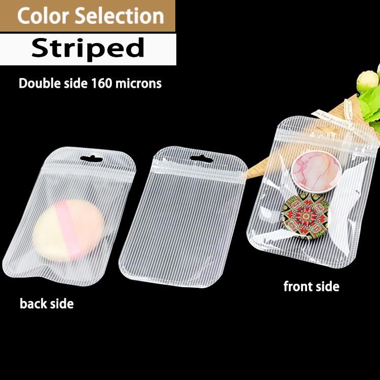 8.5*13 Plastic Accessory Bag Packaging Zipper Bag