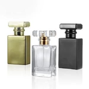 2021 Free Sample China Manufacturer 30ml Custom Spray Refillable 50ml Wholesale Luxury Empty Glass Square Perfume Bottle