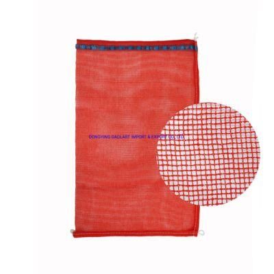 Agriculture PP Tubular Leno Mesh Bags for Potato Onion Packing