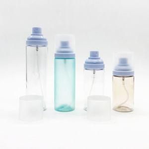 60ml 80ml 100ml 120ml Thick Wall Pet Plastic Facial Fine Mist Spray Bottle Cosmetic