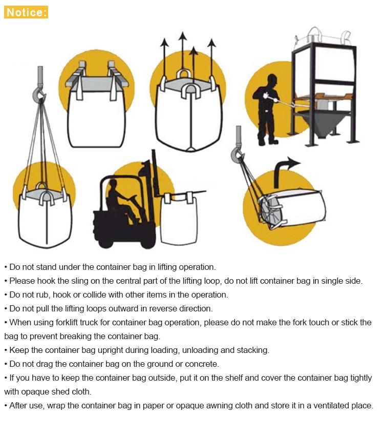 with UV Treated Polypropylene Bags FIBC Bag Jumbo Bags