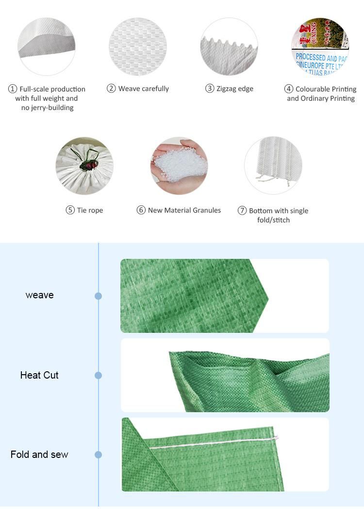 20kg 50kg High Quality Laminated PP Packaging Woven Bags for Fertilizer Corn Seed
