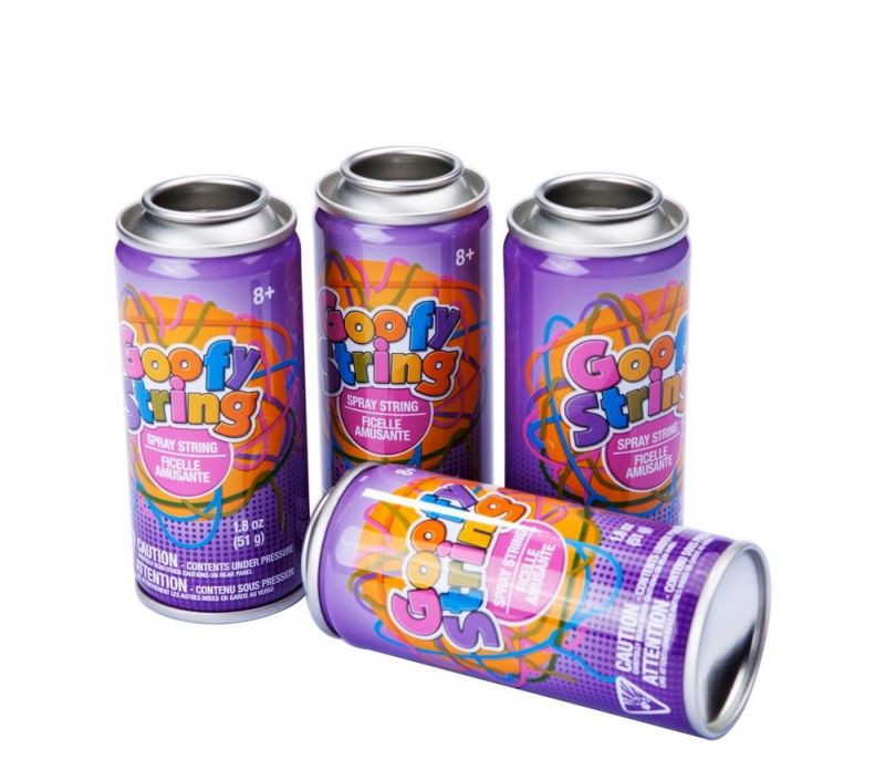 Most Popular Best Quality Tinplate Aerosol Can Refill for Party Spray