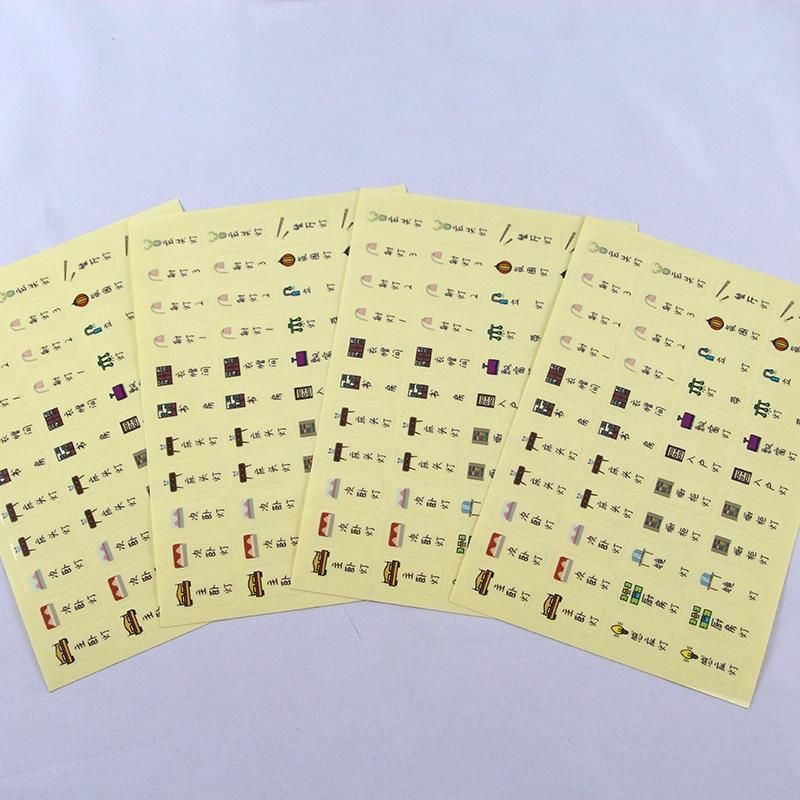 Wholesale Custom Transparent Printing Cosmetic Food Sticker Labels Customize Bottle Product Logo Adhesive Label