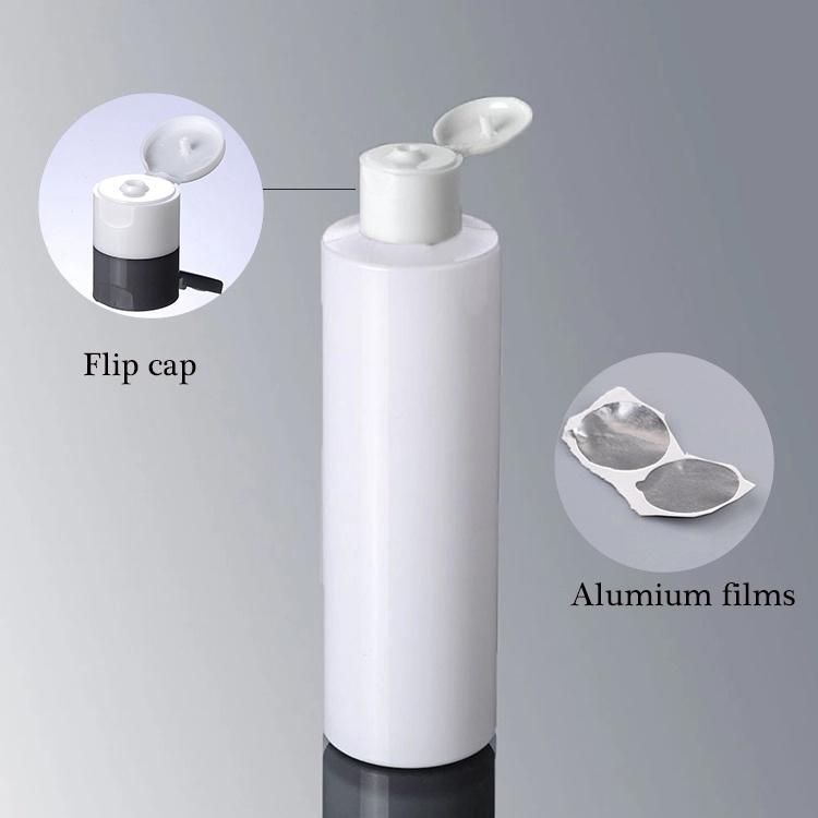 World Manufactures White Plastic Pet Bottle Flip Cap Best Price 100ml 150ml 200ml Pet Bottle