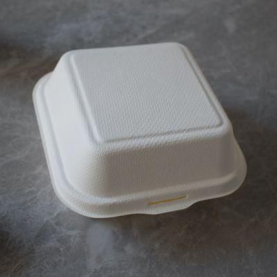 Biodegradable Compostable Disposable Sugarcane Food Container Bagasse Paper Food Packaging