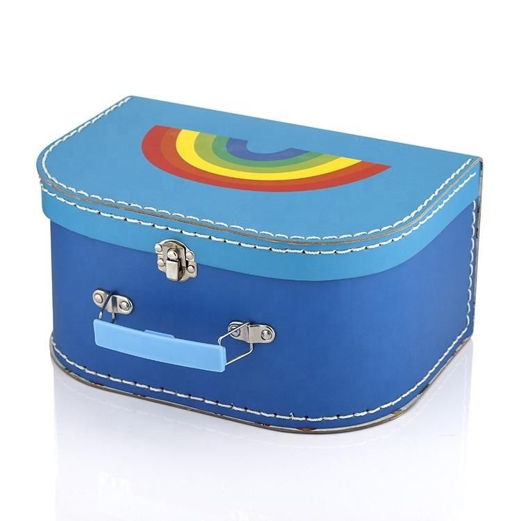 Kids Lunch Box with Handle Foldable Toy Storage Box Suitcase with Logo