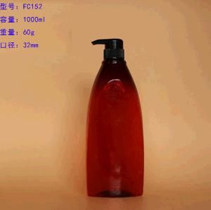 1L Pet Plastic Colored Bottle with Pump