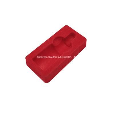 Blister PS Flocking Plastic Packaging Trays
