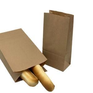 Customized White Brown Sandwich Bags Kraft Paper Bag for Bakery Bread Food Packaging Bags