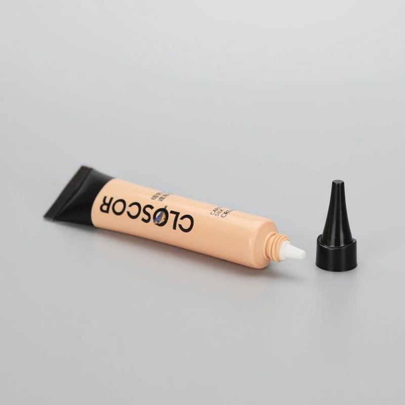 Long Nozzle Cosmetic Plastic Concealer Tube Ointment Tubes