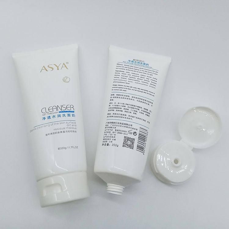 Custom Cosmetics Plastic Tubes Empty Soft Shower Gel Packaging Tube