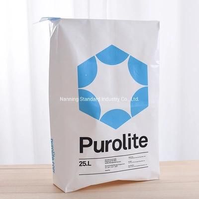 Strong Tensile Force Laminated Internal Valve PP Woven Bag for Food Powder/Seed/Cement