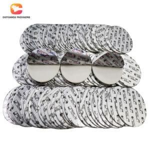 Aluminum Foil Plastic Bottle Cap PE Pet Seal Liner