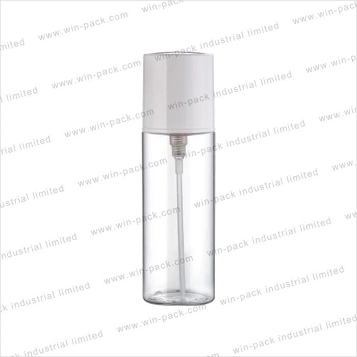 Cosmetic Packaging Clear Plastic Lotion Bottle with Pump 200ml Airless Pump Bottles