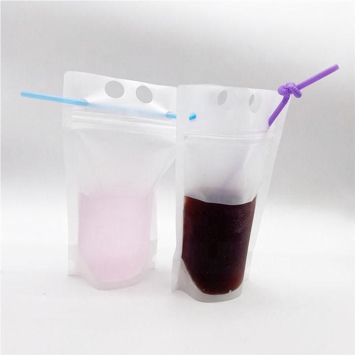 Stand up Compound Plastic Packaging Bag for Juice