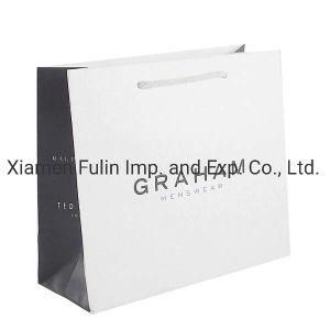 Trendy Style Printing Packaging Recycled Paper Bags for Store