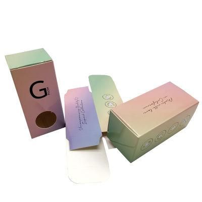 Custom Printing Packaging Lipstick Cardboard Paper Cosmetic Nail Polish Bottle Packaging