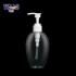 Transparent Pet Plastic Oval Cosmetic Skincare Packaging Shampoo Bottles Lotion Bottle 200ml