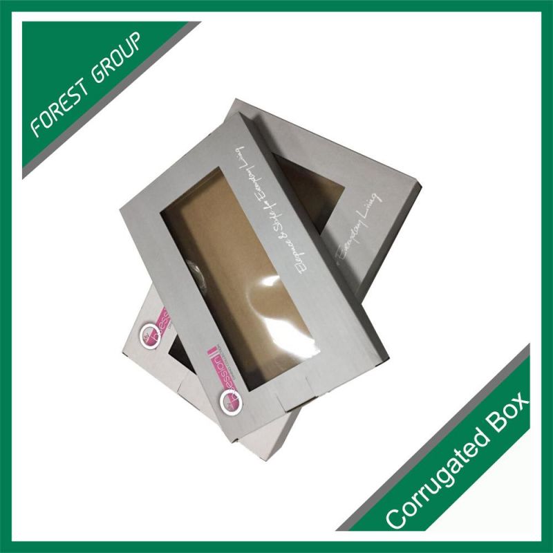 Colorful Printing Foldable Package Tuck End Paper Box with Window