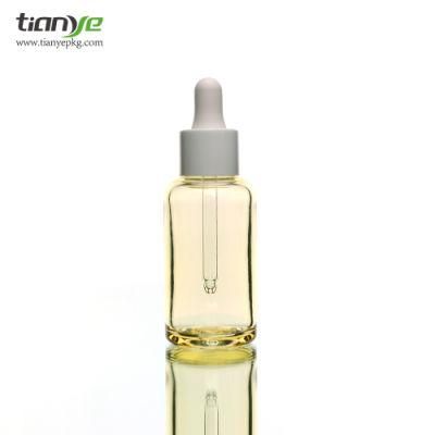 35ml Cylinder and Round Shoulder Essence/Serum/Pump Pet Bottle