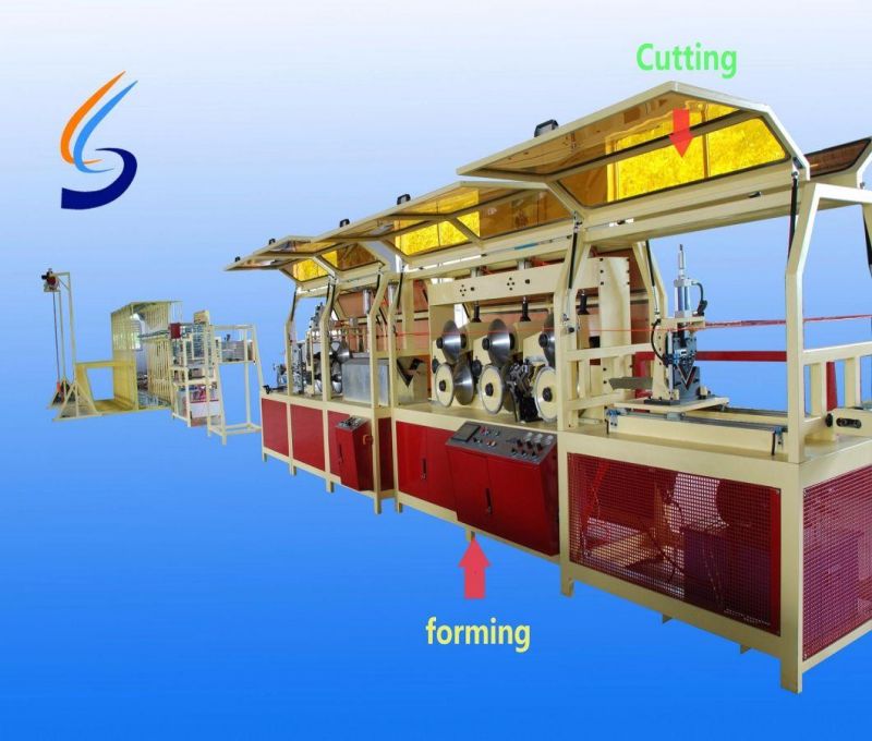 Changeable Tools L/U/F/V Shape Paper Edge Protector Production Machine