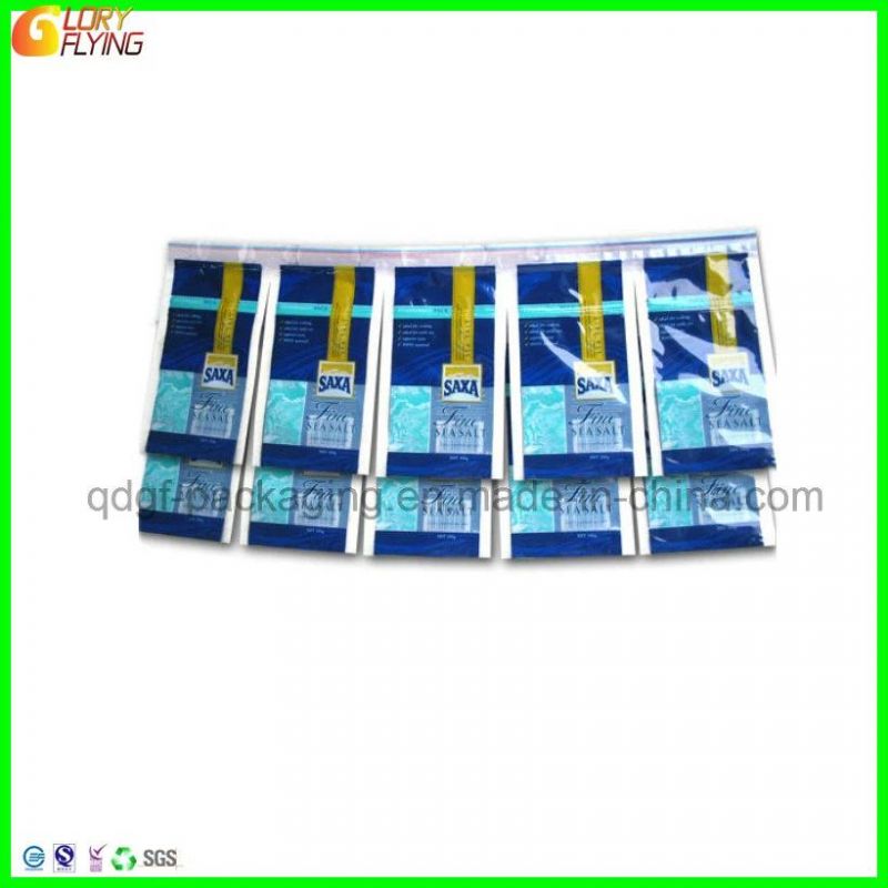 Food Packaging Zipper Bag for Packing Chili/Plastic Packaging with Clear Window