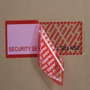Tamper Evident Anti-Fake Tape with Void Tape