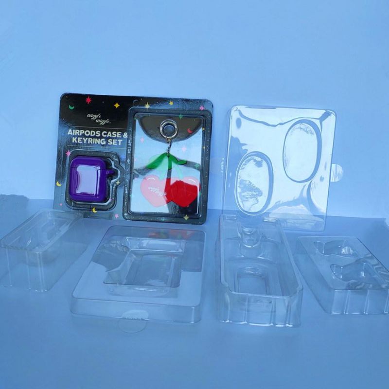 Plastic Blister Clamshell Custom Wholesale Transparent Packaging Box Tray