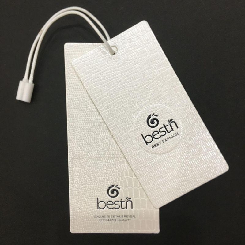 Customized Design Ecofreindly Material Hangtag for Garment