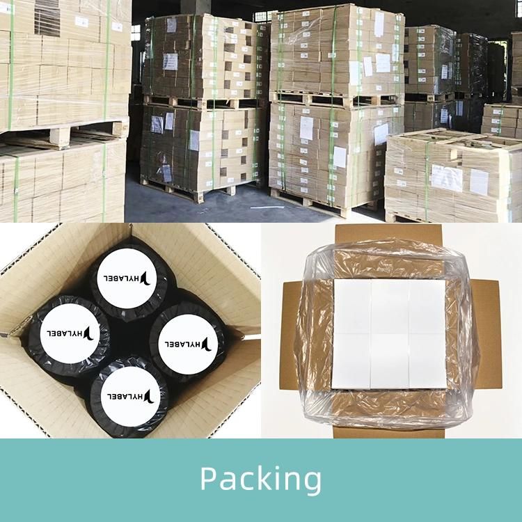 Self Adhesive 4X6 Direct Thermal Sticker Paper Thermal Transfer Printing Labels Blank Shipping Label Printer Roll