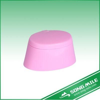28mm PP Black Oval Plastic Cap for Shampoo Bottle