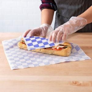 Hot Dog Wrapping Paper Sandwich Burger Bread Packaging Paper Food Grade Burger Wrap Paper