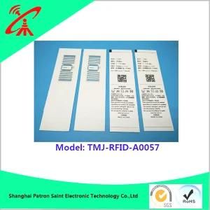 UHF RFID Label with ISO18000-6c Alien Chip and Impinj Chip