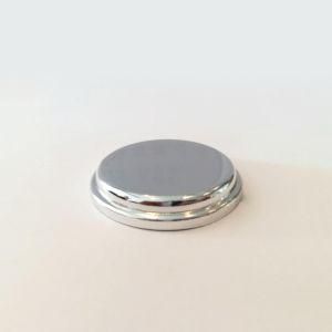High Quality Bright Silver Cosmetic Cap for Jar