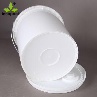 20L Plastic Bucket with Spout Lid for Oil