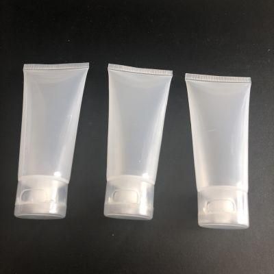 Transparent Cosmetic Squeeze Soft PE Cosmetic Plastic Tube 100ml 120ml 150ml for Hand Sanitizer