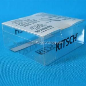 Clear Small Rectangular PVC/Pet Plastic Folding Box with Custom Printing