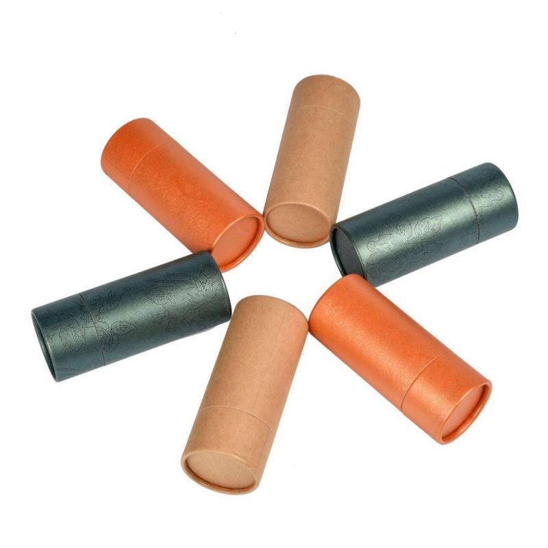 Custom Round Cylinder Matte Customized Color &Size Kraft Paper Cardboard Underware Package Tubes