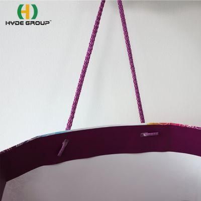 Wholesale Luxury Printing Kraft Shopping Tote Apparel Packaging Ribbon Handled Jewelry Gift Paper Bags