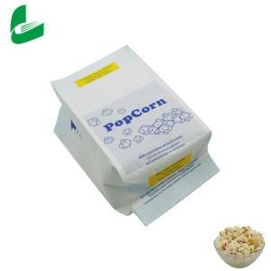 Microwave Popcorn Paper Bag Made of White Kraft Greaseproof Paper