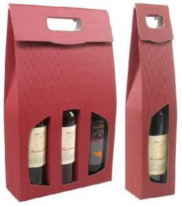 2016 High Quality Two Bottle Paper Wine Box (YY-W0103)