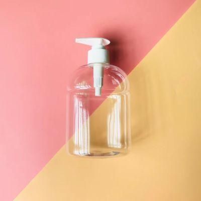 250ml 350ml 500ml Square and Round Clear Pet Hand Sanitizer Bottles