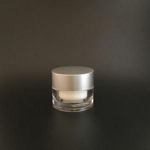 Customerized Acrylic Classical Round Cream Jars for Cosmetic Packaging
