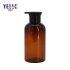 Customized Skincare Packaging Pet 380ml Boston Round Shampoo Bottles