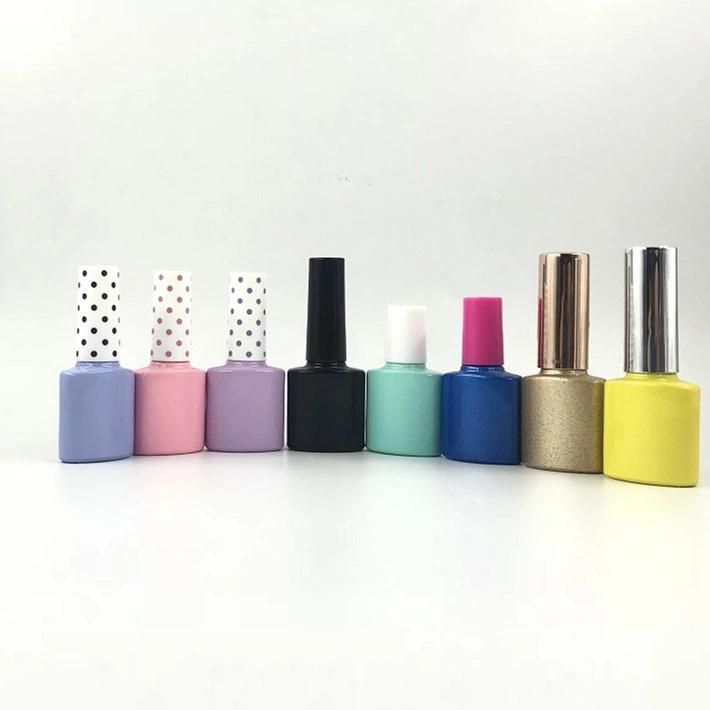 High Quality Small Square Glass Empty Nail Polish Bottle Glass