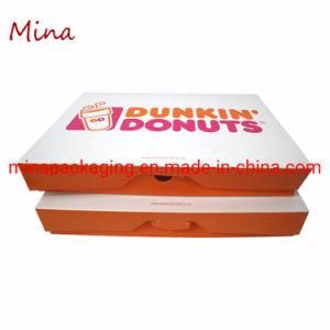 Food Grade Custominzed Print Paper Take Away Donuts Packaging Food Box