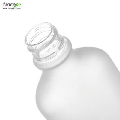 85ml Flat Lotion/Essence/Serum/Perfume /Glass Like Pet Bottle