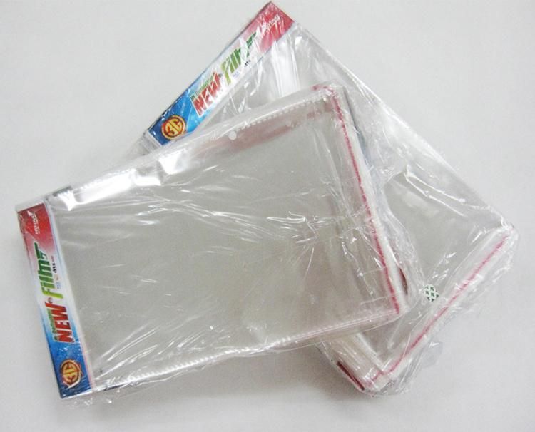 Transparent Plastic OPP Bags for CD DVD Packaging Bags