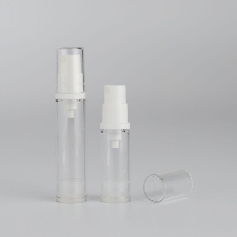 in Stock 5ml 10ml 12ml 15ml 20ml Mini Atomizer White Head Mist Airless Spray Bottle Packaging Cosmetic Airless Pump Bottles